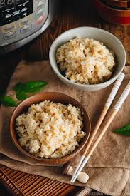 instant pot brown rice 玄米の炊き方