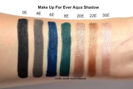 make up for ever aqua shadow review