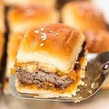 What side dishes goes with sliders?