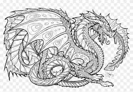 Find all the coloring pages you want organized by topic and lots of other kids crafts and kids activities at allkidsnetwork.com Free Printable Coloring Pages For Adults Advanced Dragons8 Mythical Creatures Coloring Page Hd Png Download 1024x689 1980865 Pngfind