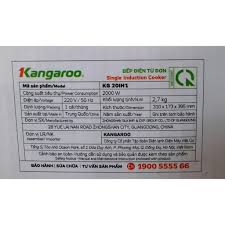 Bếp điện từ đơn Kangaroo KG20IH1 / KG20IH6 hoặc KG365i kèm nồi lẩu - Bảo  hành chính hãng 1 năm
