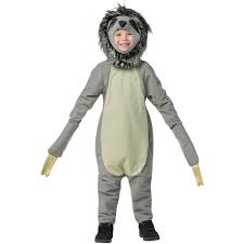 Rasta Imposta Toddlers Kids Sloth Costume Childrens