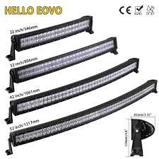 Hello Eovo 22 32 42 52 Inch Curved Led Light Bar Led Bar Work Light For Driving Offroad Car Tractor Truck 4x4 Suv Atv 12v 24v Light For Lights Barlight Bar Led Aliexpress