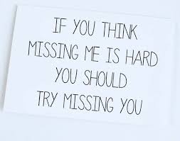 Missing you, Funny cute card, Thinking of you, Miss you $4.50 ... via Relatably.com