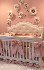 Baby Rose Theme Nursery Decor Ideas