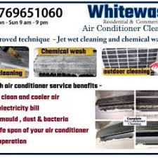 whitewash air conditioner cleaning