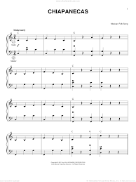 chiapanecas sheet for accordion pdf