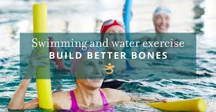 water exercise really build bone
