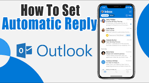 automatic reply in outlook on iphone