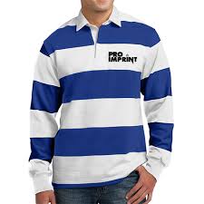 clic long sleeve rugby polo shirts