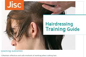 Beginners can get a nice trim with the ponytail method. Hairdressing Training Jisc