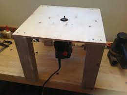 Diy router table this diy router table has some impressive features like an adjustable fence, dust collection, ease of access to the router. Simple Router Table 3 Steps Instructables