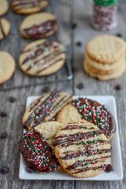 These almond crescent christmas cookies are classic holiday cookies, perfect for your christmas cookie box. Almond Flour Butter Cookies