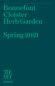 Bonnefont Cloister Herb Garden Spring 2021