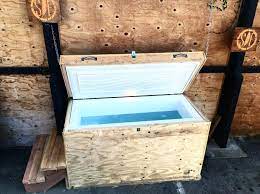 You don't want to do it too far in advance so that the ice doesn't have a chance to melt too much. How To Make Your Own Cold Tub Setup