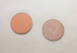 makeup geek peach smoothie and shimma