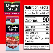 minute maid berry punch 59 oz ctn
