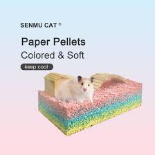 Loose Recyclable Paper Cat Litter