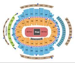 msg seating charts concerts