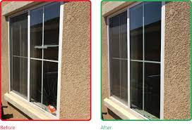 double hung window pane repair