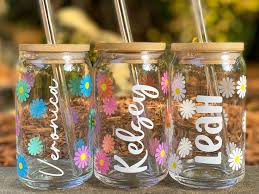 Custom Bridesmaid Cup Personalized Iced