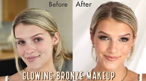 summer bronze makeup tutorial you