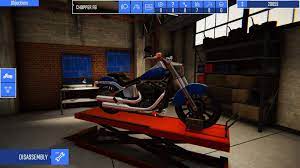 biker garage mechanic simulator coming