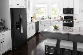 People love the sleek, modern design and rich color of black stainless steel. Inspired By Iconic Cast Iron Cookware Maytag Introduces New Cast Iron Black Finish For Kitchen Appliances