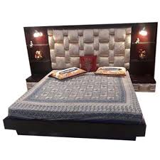 Furniture Hut Cherry Wood Double Bed