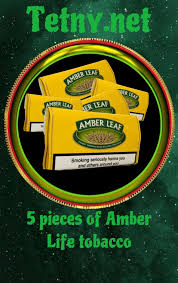 amber leaf 5 packs tetny