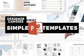 12 simple powerpoint templates for