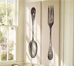 Fork Spoon Stretched Canvas Exotic