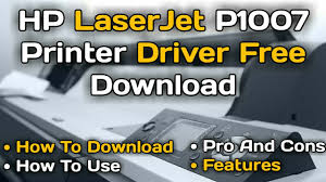 Hp laserjet m1136 mfp driver & downloads. Hp Laserjet P1007 Printer Driver Free Download