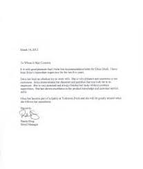Electrical helper recommendation letter