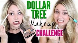 full face using dollar tree makeup