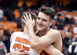 Buddy boeheim shoots syracuse to march madness rout of san diego state. Buddy Jimmy Boeheim Will Start Opposite Each Other In Syracuse Cornell Pickin Splinters