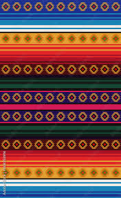mexican rug seamless pattern ethnic