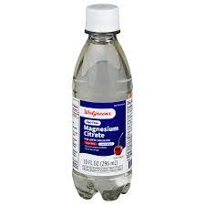 walgreens magnesium citrate saline