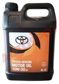 toyota motor oil 10w 30 4l autospot