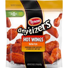 is tyson anytizers buffalo style wings