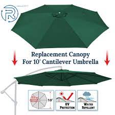 New Replacement Umbrella Canopy For 10