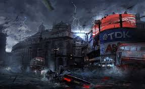 Hit By Disaster Piccadilly Circus