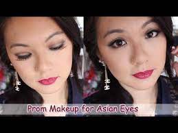 prom makeup for asian eyes easy brown