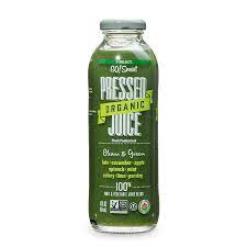 pressed organic juice clean green
