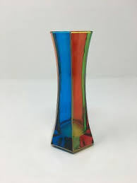 venetian glass bud vase swatch made