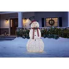 snowman outdoor decorations