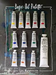 Basic Oil Palette Artist Lydia Makepeace