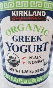 kirkland signature organic greek yogurt