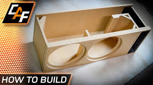 build a better subwoofer box custom