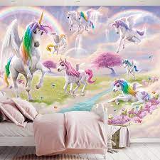 Magical Unicorn Wall Mural Fantasy